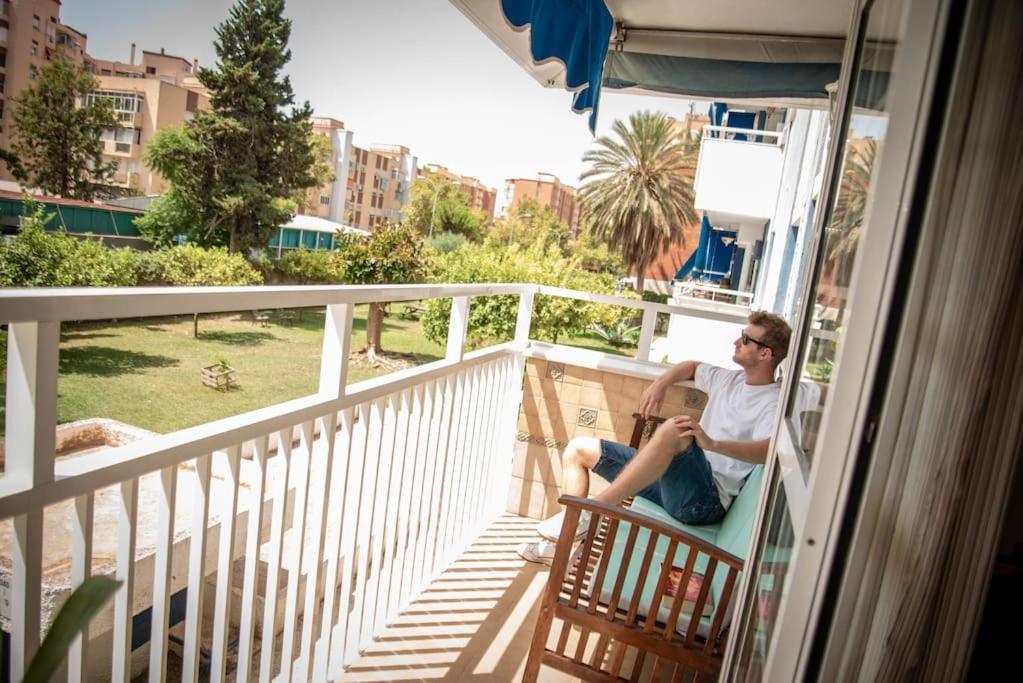 Piso Con Jardin Appartement Málaga Buitenkant foto